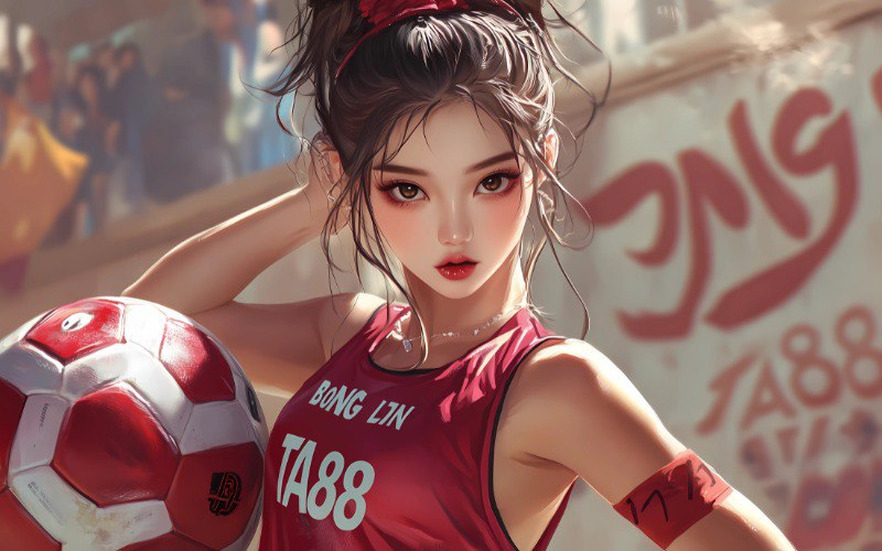 Cá đánh bóng đá trên điện thoại
